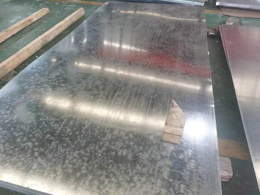 Decorative Hot Cold Rolled 2mm 4mm Thickness Galvanized Steel Plate