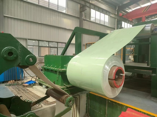 kopen Gegalvaniseerd staal voorgeschilderd PPGL spoel kleur gecoat 0,48 mm Voor bouw online manufacture