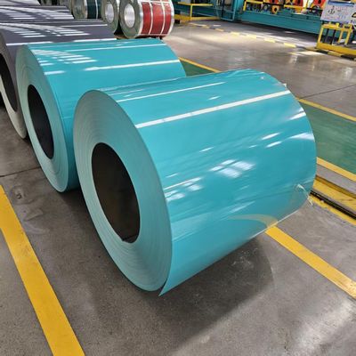 PPGI PPGL Prepainted Galvanized Coil 600mm - 1250mm Prepainted Gi Sheet Coil