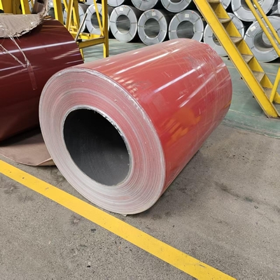 comprare DX51d 0,2 mm Coil zincata preverniciata 600 mm - 1250 mm Coil zincate laminate a freddo online manufacture