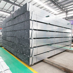 Tubular 10# Galvanized Steel Square Tubing 35mm 2 Inch Galvanized Steel Pipe