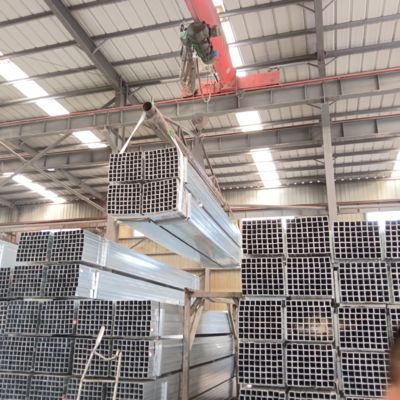 Tubular 10# Galvanized Steel Square Tubing 35mm 2 Inch Galvanized Steel Pipe