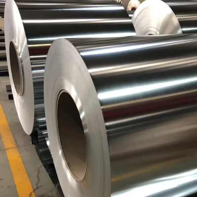 Buy T3 T4 T5 Electrolytic Tinplate Coil SPTE 5.6g/M2 Tinplate Steel Coil online manufacture