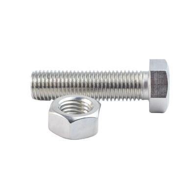 grade 4.8 Stainless Steel Stock DIN 933 DIN 931 Hex Hexagon Head Bolt