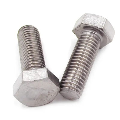Buy grade 4.8 Stainless Steel Stock DIN 933 DIN 931 Hex Hexagon Head Bolt online manufacture