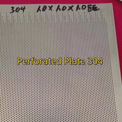 주문 Stainless Steel Perforated Sheet SUS304 1MM THK X HOLE Ø1MM X PITCH 2MM X L1000MM X 2000MM 온라인 제품