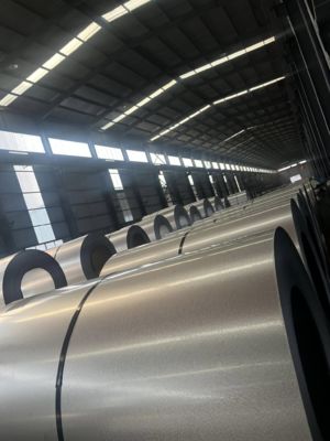 55% Al Zn Galvalume aluzinc steel coil AZ160 600mm galvalume gutter coil Weatherproof
