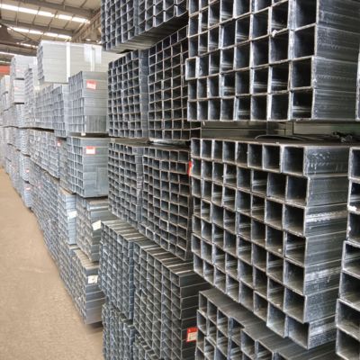 Tubular 10# Galvanized Steel Square Tubing 35mm 2 Inch Galvanized Steel Pipe