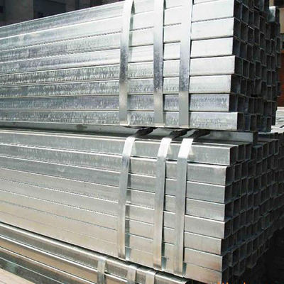 0.5mm 5.8m Galvanized Steel Tube Eg Electro Secc Secd Sece  Hot Dipped Galvanized Pipe
