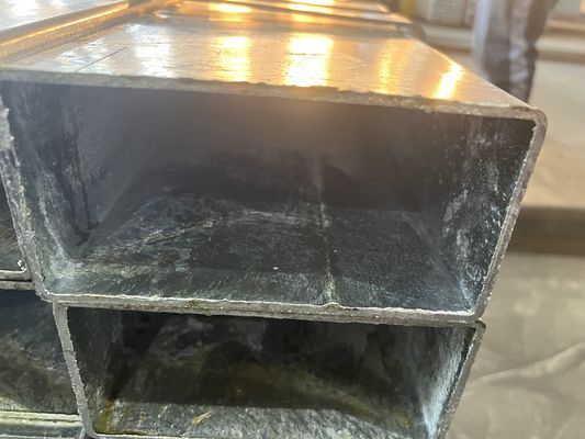 20X50 Galvanized Steel Pipe Punching Welding Galvanised Square Hollow Section