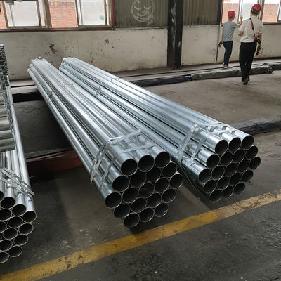 32mm Galvanized Steel Tube Non Oiled Galvanized Hollow Pipe For Greenhouse Frame