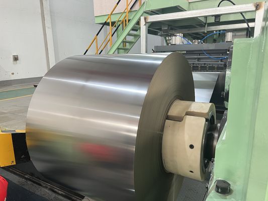 T3 Electrolytic Tin Plate Coil Bright Surface Tinplate Roll For Food Storage Tank