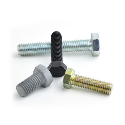 DIN 933/934 Carbon Steel Bolts M8–M24  Grade 8.8/10.9 Nuts Set