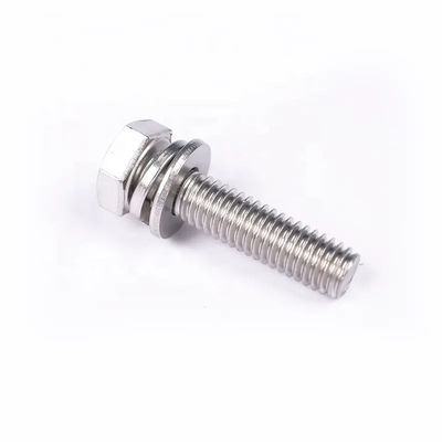 A2 A4 High Strength Stainless Steel Hexagon Head Full Thread Bolt