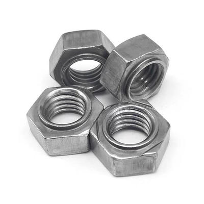 M20 SS304 Stainless Steel A2-70 DIN934 Coarse Thread/Fine Pitch Thread Hex Nut Hexagon Nut