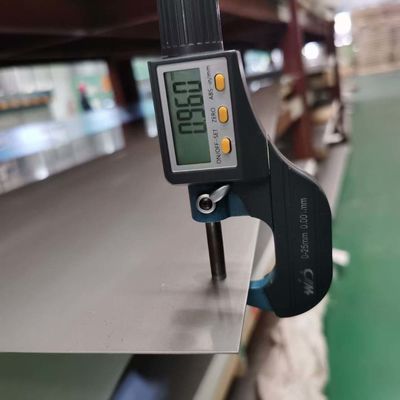 316L Stainless Steel Sheet 1.0mm Cold Rolled ASTM A240 DIN1.4404