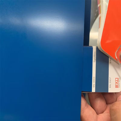 PPGI PPGL Brazil Ral9003 PVC Plastic Film Color Coated Galvanized Sheet