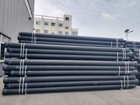 Sch80 Ductile Iron Pipe K9 ISO2531 ANSI/Awwa C151 JIS G5526 For Water Supply