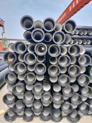 Sch80 Ductile Iron Pipe K9 ISO2531 ANSI/Awwa C151 JIS G5526 For Water Supply
