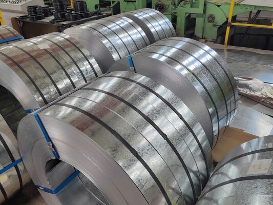 DX51D+Z100 Galvanized Steel Coil 0.5mm×1000mm Non-Oiled Fingerprint Resistant for HVAC Ducts